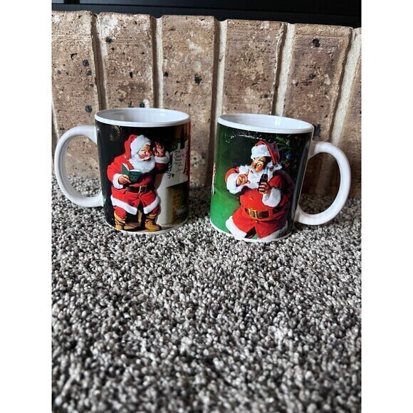 Coca Cola 90 years for Santa mug set - Picture 2 of 5